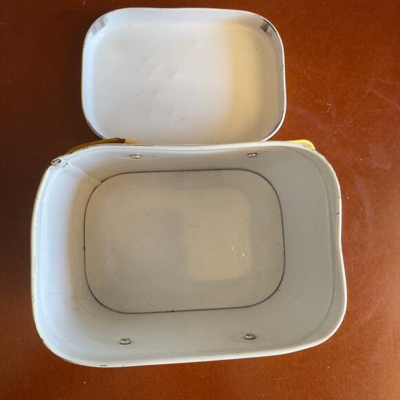 Vintage Walt Disney Mickey & Minnie Mouse Exercise Tin Box With Lid & Handles - Picture 8 of 12